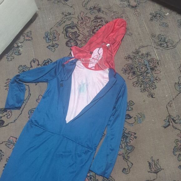 RUBIES MARVEL AVENGERS SPIDER-MAN COSTUME and mask SIZE large 10-12 - Picture 6 of 8